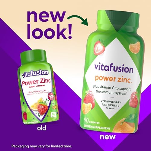 Vitafusion Zinc and Vitamin C Gummies | 90 Gummy Vitamins
