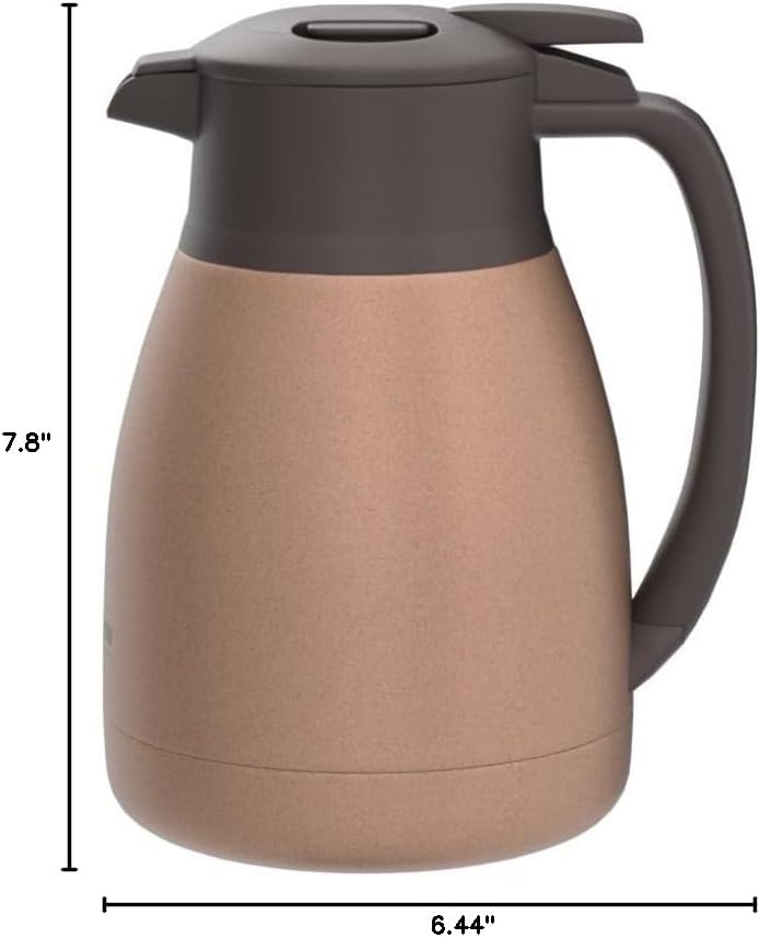 Zojirushi SH-HC10AD Stainless Steel Vacuum Carafe, 1-Liter, Matte Navy