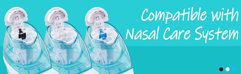 Silicone Saltwater Pods Refills Accessories Compatible with Navage Nasal Care Nasal Irrigation System - Save Salt Water pods for Easy Operation (12