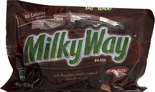 MILKY WAY Milk Chocolate Fun Size Candy Bars 11.24-Ounce Bag (Pack of 6)
