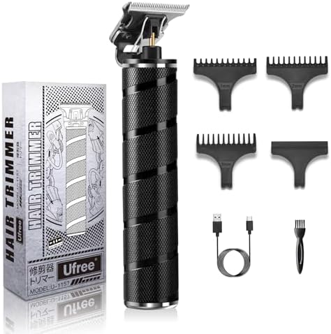 Ufree Beard Trimmer for Men, T-Blade Hair Trimmer, Zero Gap Edger Clippers