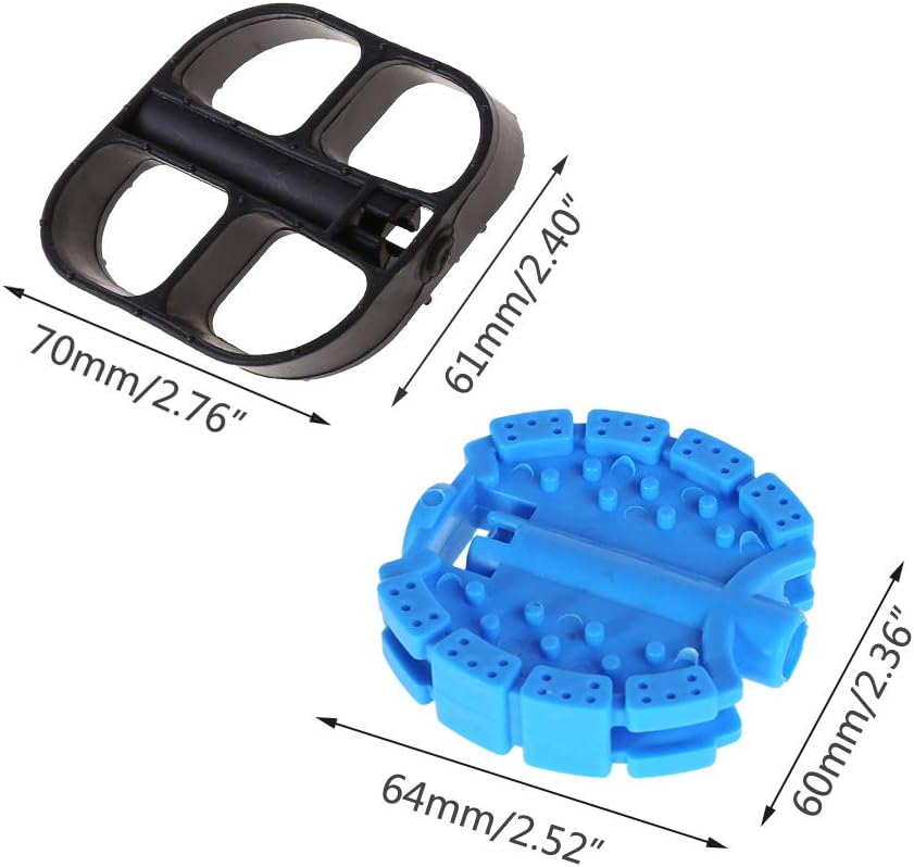 Bicycle Pedal Children Bike Tricycle Replacement Cycling Tools Non Slip 1 Pair #Black