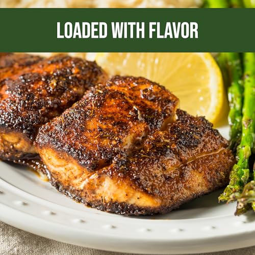 Organic No Salt Seasoning - Zilch Nada None by Flavor Seed, Salt Substitute for Cooking with Herbs & Spices, All Purpose Seasoning for Meat