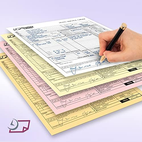 NextDayLabels Carbonless NCR Paper, 2 Part Reverse #5887, 8.5" x 11"