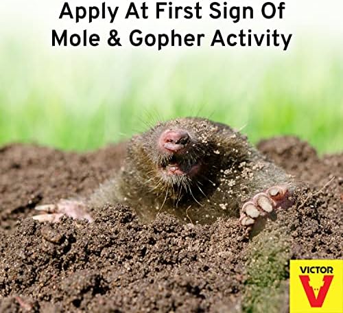 Victor Mole and Gopher Repellent Spray, 32 fl oz Bottle