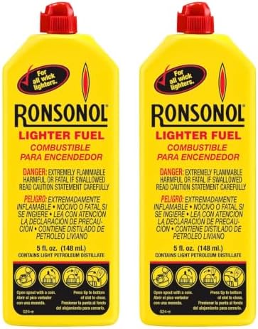Ronson 12 Ounce Ronson Lighter Fuel - Pack of 2