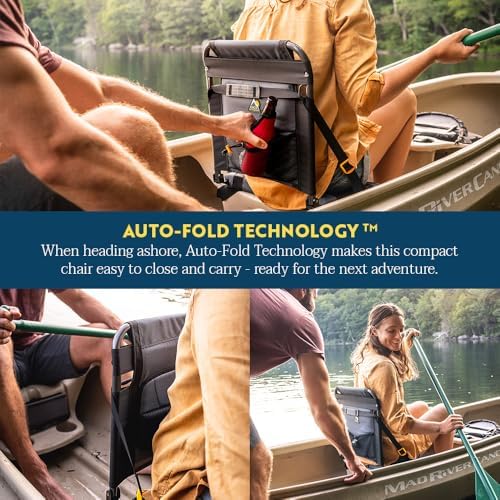 GCI Outdoor SitBacker Adjustable Canoe Seat with Back Support