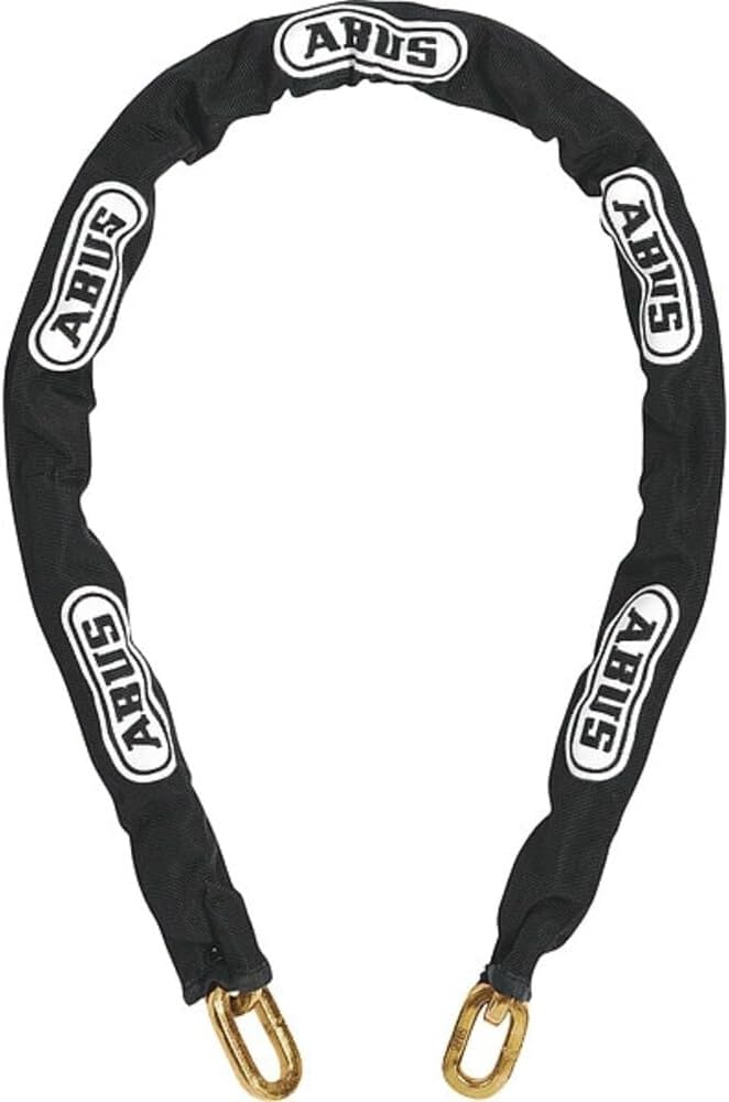 ABUS Hardened Steel 8KS 6 Foot x 5/16" Thick Square Security Chain | for Bikes, Containers, Trailers, ATV's, Motorcycles and Personal/Industrial Property