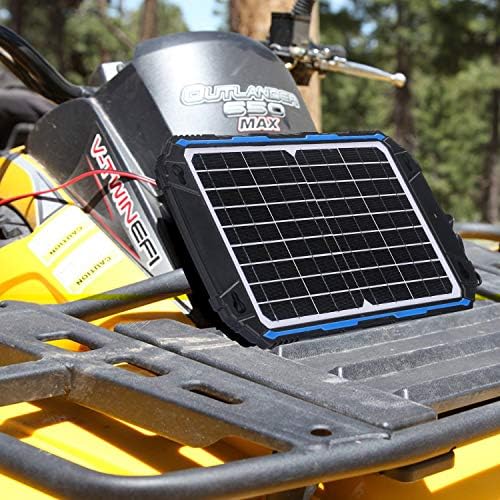 SUNER POWER Waterproof 12W 12V Solar Battery Charger & Maintainer Pro, Built-in UltraSmart MPPT Charge Controller