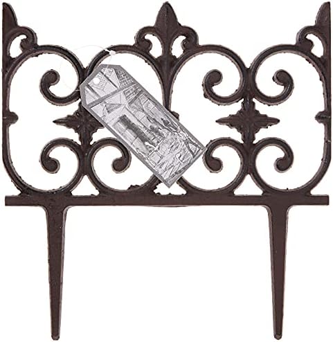 Esschert Design Garden Fence, 10.257 by 0.546 by 10.725-Inch