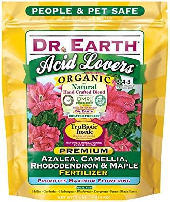 Dr. Earth Organic & Natural MINI Acid Lover Azalea, Camellia, Rhododendron & Maple Fertilizer ( 1 lbs )