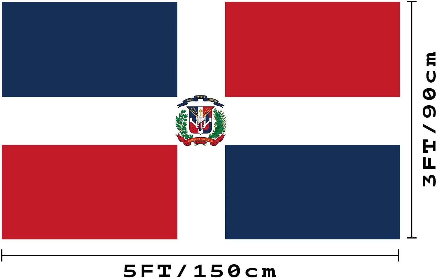 Nicaragua Flag Nicaraguan National Banner 3X5 FT Indoor Walls, Outdoor | Gardens, Decks, Car,Nicaragua Flags Decorations
