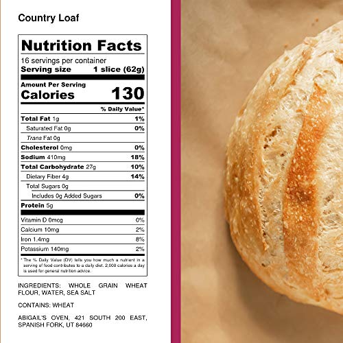 Fresh Sourdough Bread – San Francisco Bakery Style Dutch Oven Country Loaf – Hand-made – 3 Ingredient – sliced Artisan Round (1)