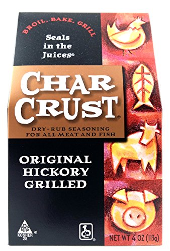 RetailSource Char Crust, Original Hickory Grilled, 4 Ounce, 12 Count