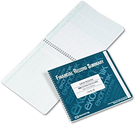 Ekonomik EKODD - Wirebound Check Register Accounting System