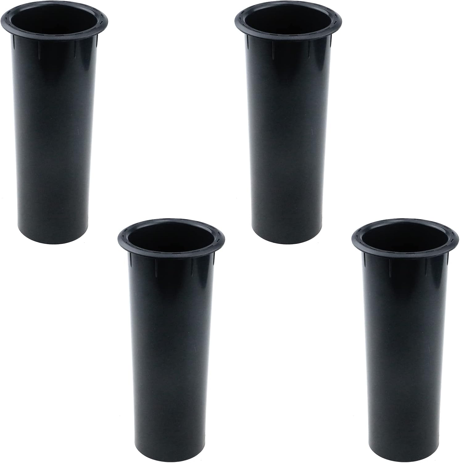 7"x3" Speaker Port Tubes, Speaker Cabinet Port Tube, Pack of 4 | Plastic ABS, Subwoofer Bass Reflex Tube, Bass Woofer Port Tubes