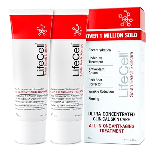 LifeCell Anti-Aging Cream for Wrinkles, Fine Lines & Dark Circles, 2-Pack | LifeCell Anti-Aging Cream for Wrinkles, Fine Lines & Dark Circles, 2-Pack
