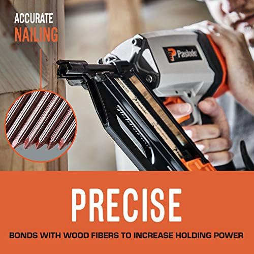 Paslode, Framing Nails, 650830, 30 Degree RounDrive Brite, 3 inch x.131 Gauge, Smooth, 2,500 per Box