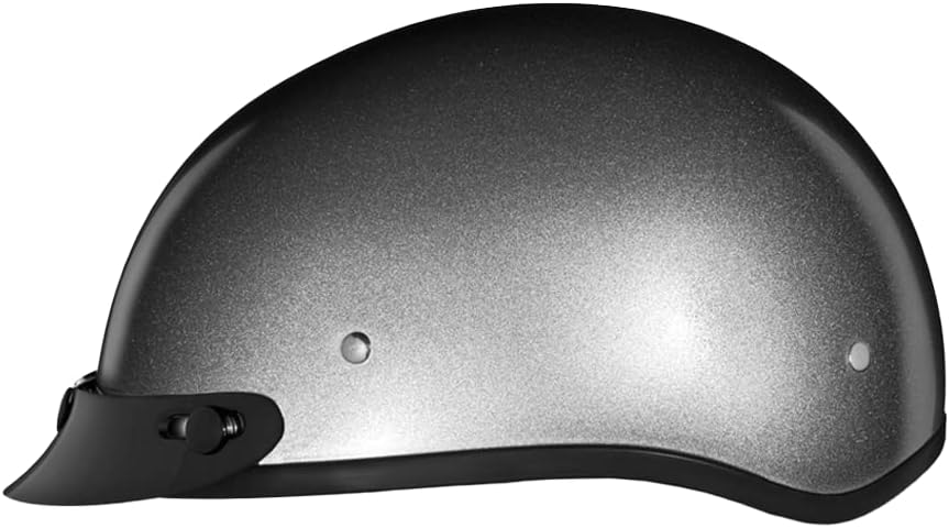 Motorcycle Helmet Half Skull Cap - Lightweight & Stylish DOT Approved Helmets for Adults - Perfect for Men and Women Riders - Comfortable & Secure Fit- Stylish Protection for Everyday Riding