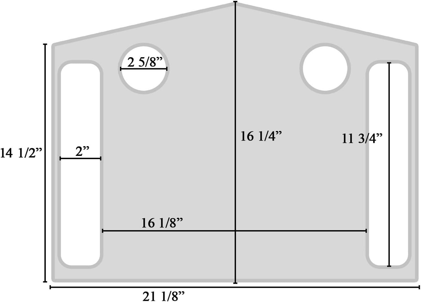 Support Plus Walker Tray Table - Mobility Table Tray for Walker, Non Slip Walker Tray Mat, Walker Accessories Mat