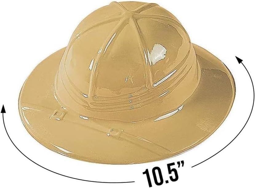 Fun Express Child's Safari Hats - 12 Pieces