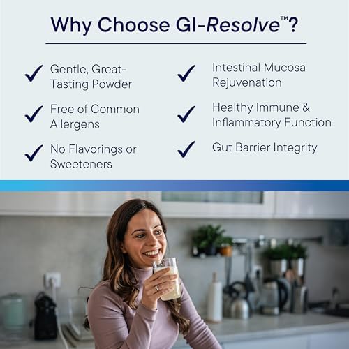BIOTICS RESEARCH GI Resolve™ Advanced L-Glutamine Powder Formula for Gut Lining Support & Healing - Optimal Gastrointestinal Function - Premium