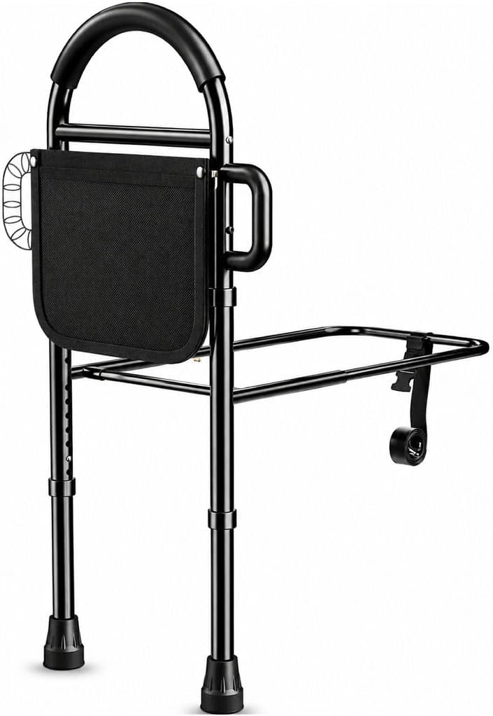 Medical king Bed Rails for Elderly Adults Safety Bed Assist Rails for Seniors with Adjustable Heights ASTM Approved Easy to get in or Out of Bed