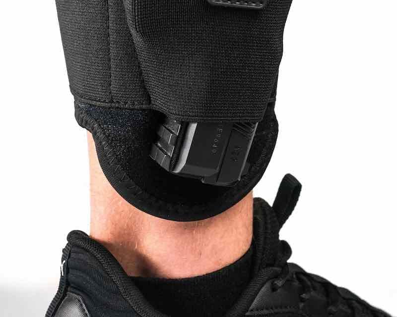 Premium Ankle Holster for Deep Concealment, 9mm 380 | Upgraded Version | Comfortable & Durable | Fits Glock 43 26 19, Ruger LCP, SIG P365, Springfield, Shield 9mm, Bodyguard 380 and Most other Pistols