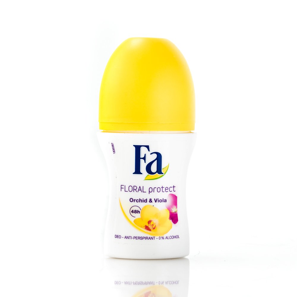 Fa Florel Protect Orchid & Viola Anti-perspirant Roll-on Deodorant - 50 Ml