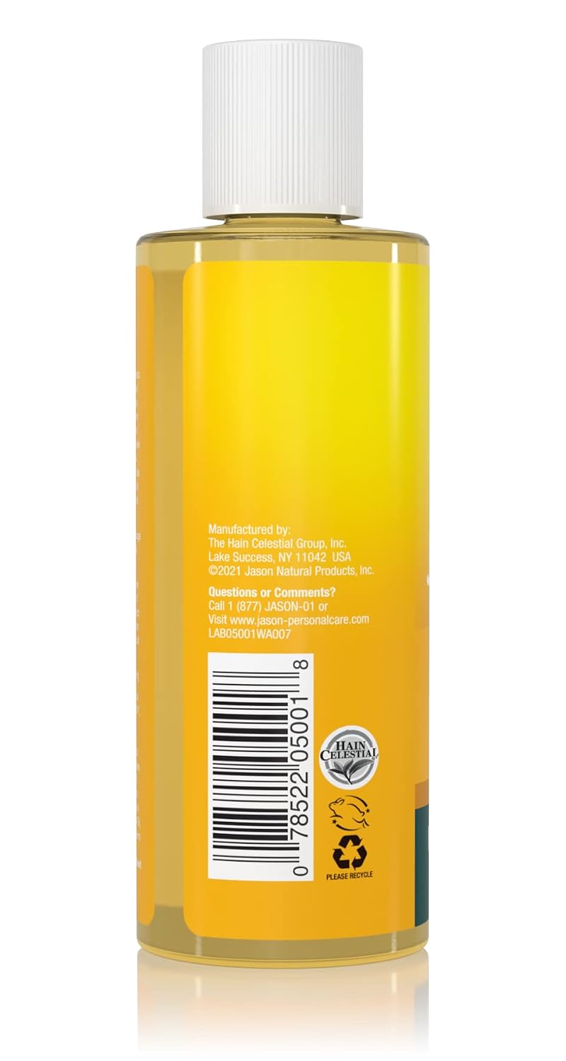 JASON Vitamin E 5,000 IU Moisturizing Body Oil, For Hair, Face, and Body, 4 Fluid Ounces