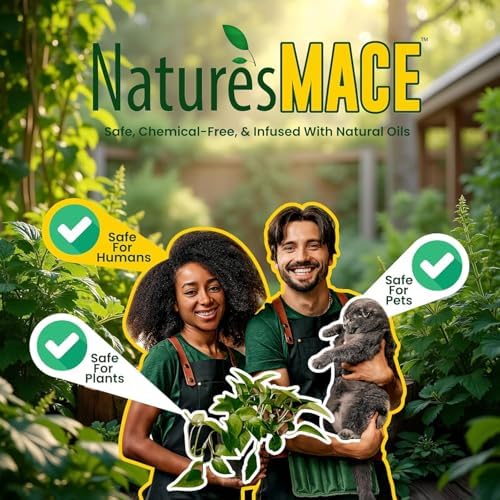 Nature's Mace Cat Mace Cat Repellent 40 oz Spray | Deterrent for Urine Marking, Keep Cats Away for Outdoor & Indoor Use, Scratching, Flowerbeds, Yards, Pets, Garden.