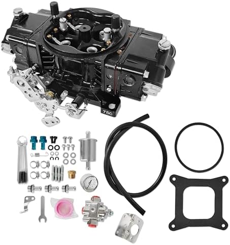 BR-67331 750CFM Carburetor Compatible with Holley Brawler Race | Compatible with Holley Brawler Race Series, 4 barrels, None choke