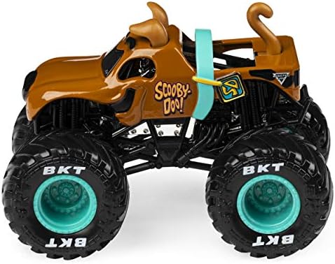 Monster Jam, Official Scooby Doo vs. Mysterty Machine Die-Cast Monster Trucks, 1:64 Scale, 2 Pack
