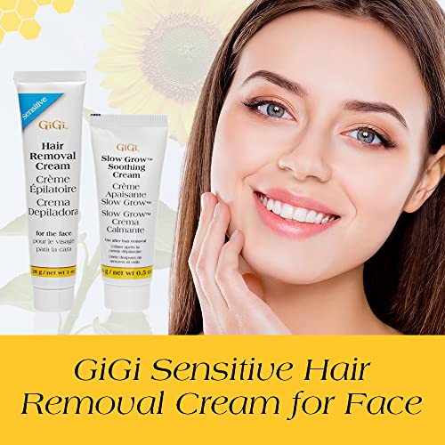 Gigi Hair Removal Cream, for the Face, and Calming Balm Set