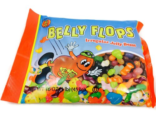 Jelly Belly, Belly Flops (1 Pound Bags) 2 Pack