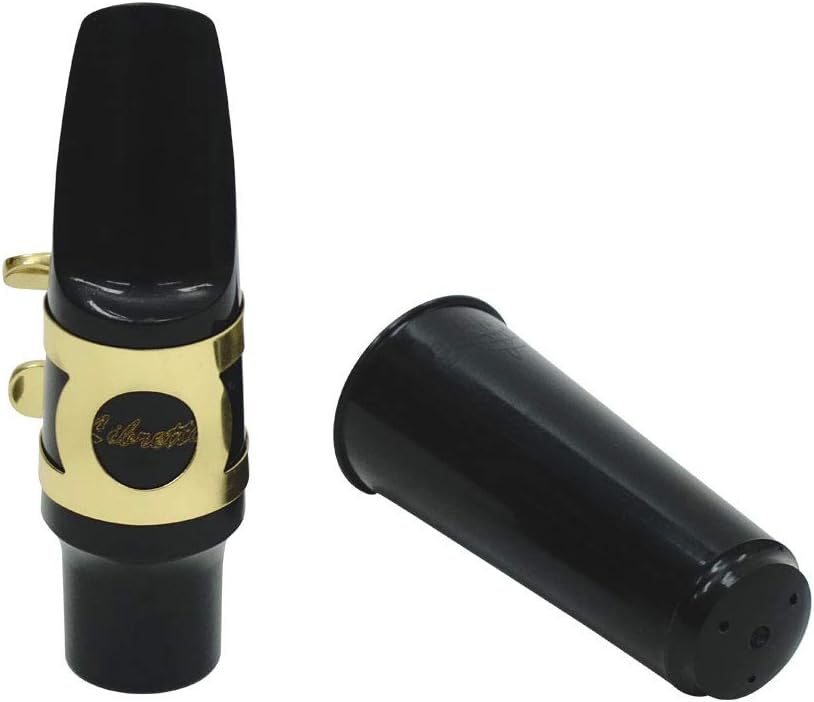 Libretto Tenor Saxophone Mouthpiece Kit, Giftable Standard Mouthpiece Set: ABS 5C Mouthpiece, Plastic Cap