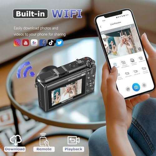 8K Digital Camera for Photography