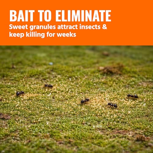 TERRO Perimeter Outdoor Ant Bait Plus, 2-Pack, 2 lb Shaker Canisters | Attracts and Kills Carpenter Ants, Roaches, Crickets, Earwigs, Silverfish, Slugs & Snails for Pest Control, 4-Week Protection