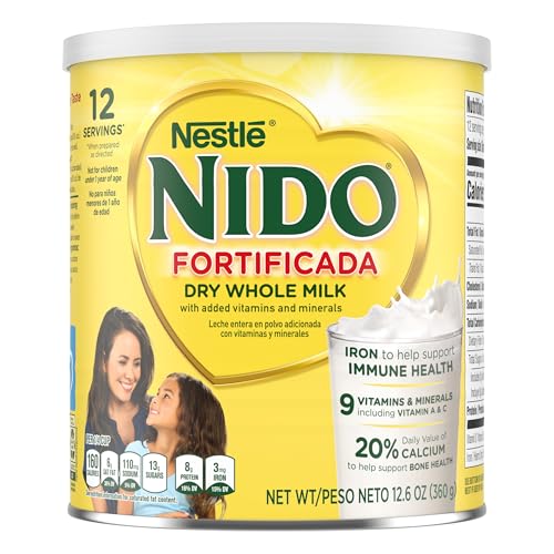 Nestle Nido Fortificada Whole Milk Powder, 28.1 Oz