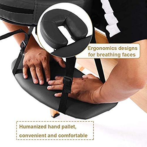 BMS Massage Table Portable Massage Table Adjustable Height Massage Bed with Storage for Woman & Man