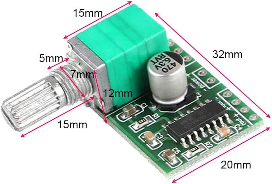 Gebildet 2pcs PWM Low Voltage Motor Speed Controller DC 1.8V 3V 5V 6V 12V 2A 1803BK 1803B Adjustable Driver Switch with Speed Control Knob