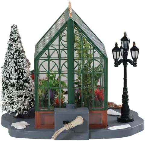 Lemax Christmas Village Victorian Greenhouse Battery Operated (4.5V) - 84347