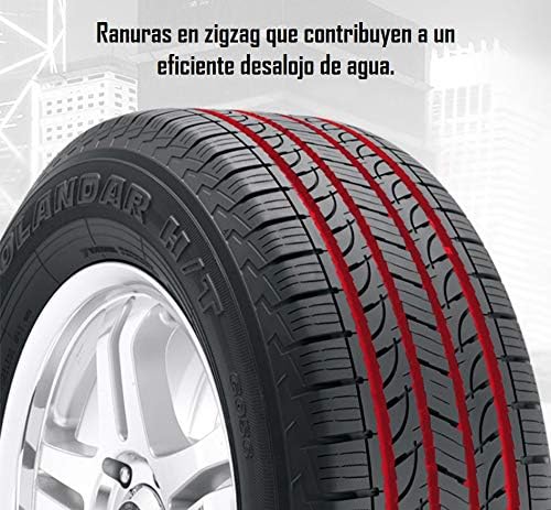 Yokohama GEOLANDAR H/T G056 All-Season Radial Tire - 245/60R18 104H | Truck/SUV Highway All Season Traction 104H Rated Standard Load Radial Construction Black Sidewall Tire