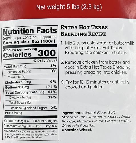 Texas Fried Chicken Breading, 5 lbs.
