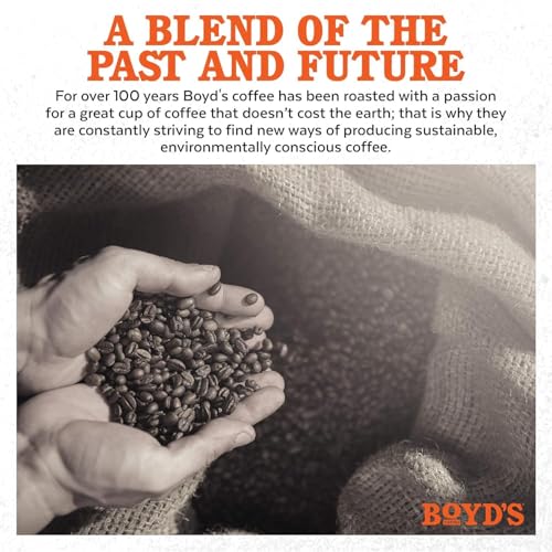 Boyd's French No. 6 Coffee - Ground Dark Roast - 12 Ounce (Pack of 6)
