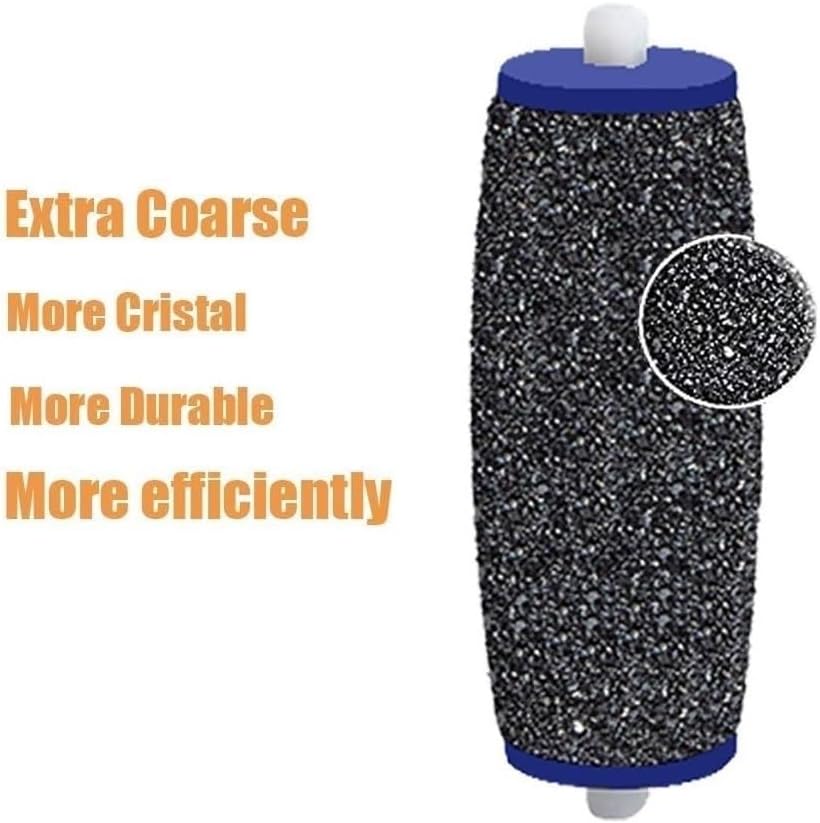 10 Pack Extra Coarse Replacement Rollers for Amope Pedi Refills Electronic Perfect Foot File Pedi Hard Skin Remover Refills