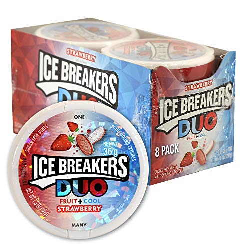 ICE BREAKERS Wintergreen Sugar Free Mints Tins, 1.5 oz (8 Count)