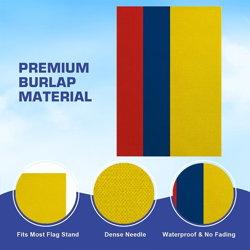 Nicaragua Nicaraguans Garden Flags 12x18 Inch Double Sided Burlap Patriotic Country Yard Flag Banners Outdoor Weather Resistant Farmhouse Porch Lawn Decoration