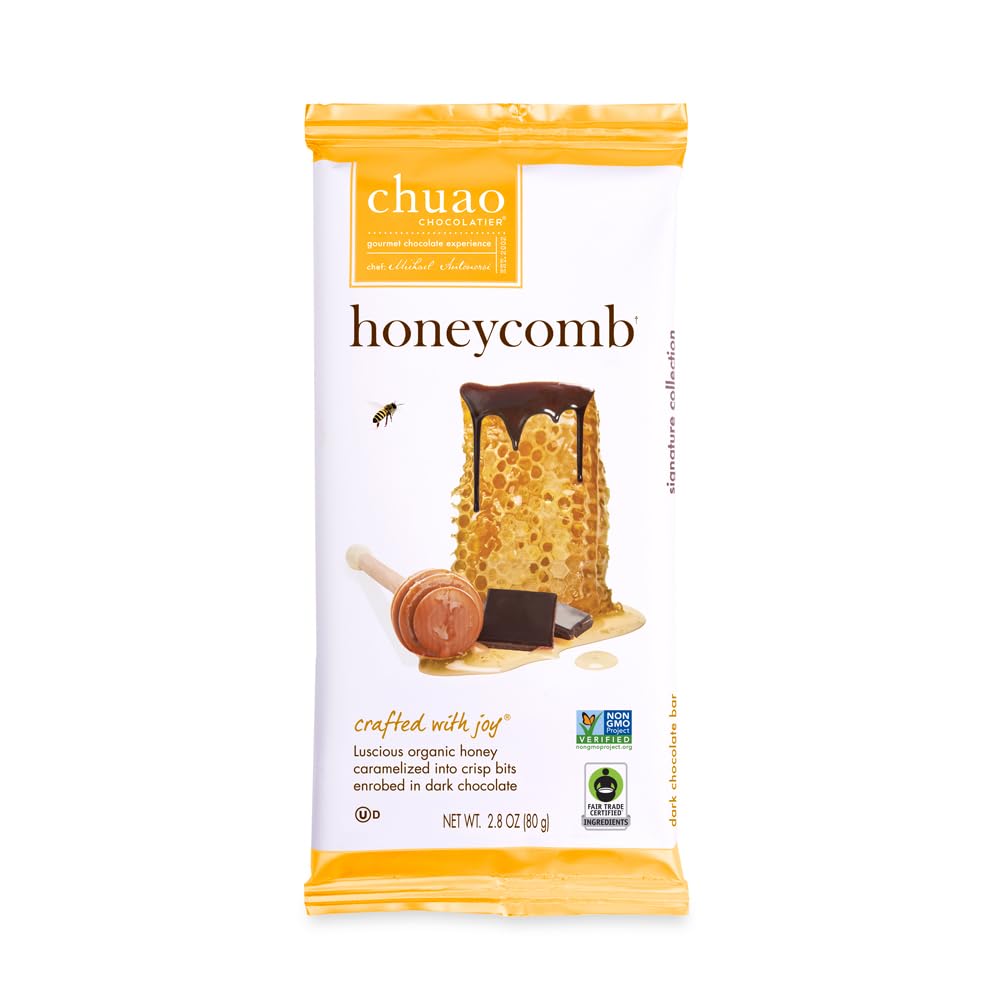 Chuao Chocolatier Ravishing Rocky Road Milk Chocolate Bars | Gourmet Almond Vegan Marshmallows Artisan No Preservatives | 10 Pack (2.8 oz each)
