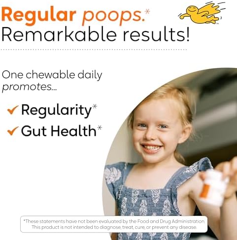 BioGaia Kids Probiotic | Ease Occasional Tummy Discomfort & Constipation | Pediatrician-recommended | Ease Occasional Tummy Discomfort, Gas & Bloating | Promote Regularity | Ages 3+| 30ct